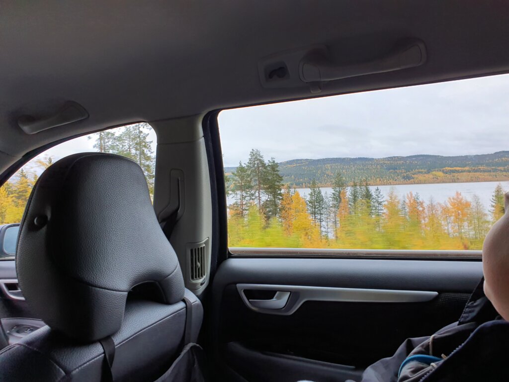 På väg till Kiruna