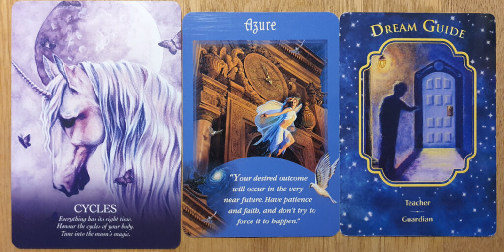 azure angel card