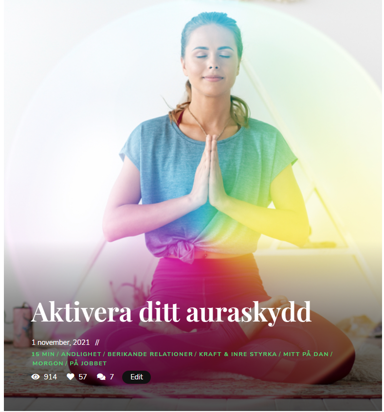 Auraskydd Reiki